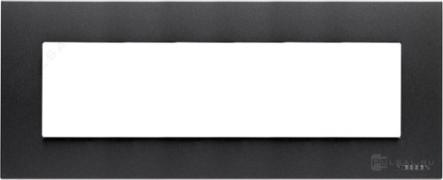 Рамка (итальянский стандарт)
Zenit,  7 модулей,   цвет - антрацит,  пластмасса