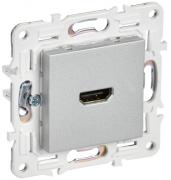 IEK Skandy Серебряный Розетка HDMI