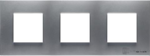 Рамка
Zenit,  3 поста,   цвет - серебряный,  пластмасса