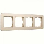 Рамкa
Platinum,  4 поста,   цвет - шампань,  металл