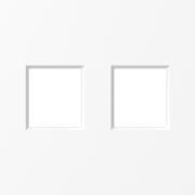 Накладка для механизмов TV и RJ45
A07 NATURAL,  A07,  A07 WAVE,  телевизионная (TV),  спутниковая (SAT),  двойная,   цвет - белый глянцевый