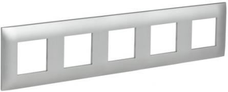 IEK Skandy Серебряный Рамка 5-ая
