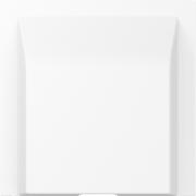 Donel S08 Белый глянцевый Накладка для кабельного вывода