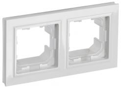 IEK Brite Base Белый Рамка 2-ая IP44