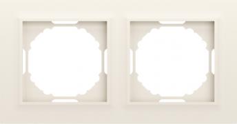 Donel A07 Wave Матовый Кремовый Рамка 2-ая