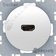 Розетка HDMI с прямым гнездом
R.1,  R.3,  R.8,   цвет - белый глянцевый