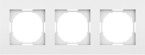 Donel A07 Матовый Белый Рамка 3-ая