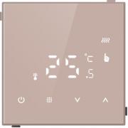 Donel Стекло Кашемир Регулятор теплого пола, 16A 70*70 мм, НО контакт