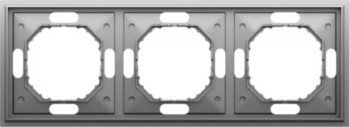 Donel S08 Серый Графит Рамка 3-ая