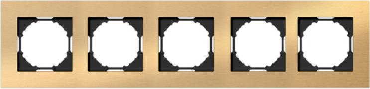 Donel A07 Natural Золотистый Алюминий Рамка 5-ая