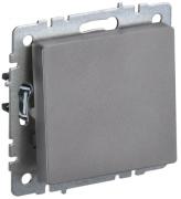 IEK Brite Base Сталь Переключатель 1-кл перекрестный сх.7