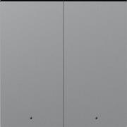 Donel A07 Матовый Серый Клавиша 2-ая с подсветкой