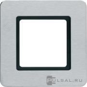 Рамкa для модуля контурной подсветки
Q.7,  1 пост,   цвет - нержавеющая сталь,  нержавеющая сталь,  металл