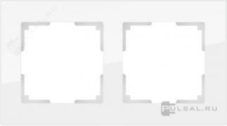 Рамкa
Favorit,  2 поста,   цвет - белый,  стекло