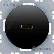 Розетка HDMI с прямым гнездом
R.1,  R.3,  R.8,   цвет - черный глянцевый