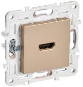 IEK Skandy Песчаный Розетка HDMI