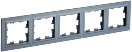 IEK Brite Base Маренго Рамка 5-ая