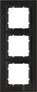 Рамкa
B.7,  3 поста,   цвет - антрацит матовый,  антрацит матовый,  пластмасса
