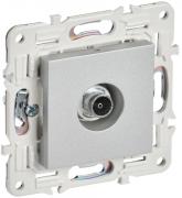 IEK Skandy Серебряный Розетка TV оконечная