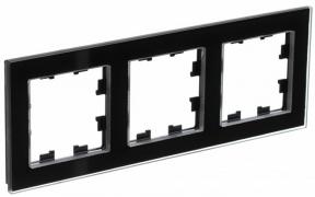 Atlas Design Nature Стекло черное Рамка 3-ая