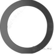 Рамка кругSimon 88, 1 пост, цвет - графит, пластмасса