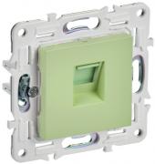 IEK Skandy Мятный Розетка Компьютерная 1-ая RJ45 Cat.5e