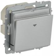 IEK Brite Base Алюминий Выключатель карточный электронный 30 А