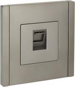 IEK Fortepiano Сталь Розетка Компьютерная 1-ая RJ45 Cat.5e