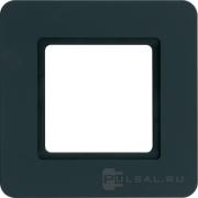 Рамкa для модуля контурной подсветки
Q.7,  1 пост,   цвет - антрацит бархат,  антрацит бархат,  пластмасса