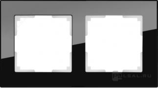 Рамкa
Favorit,  2 поста,   цвет - черный,  стекло