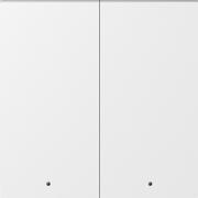 Donel A07 Матовый Белый Клавиша 2-ая с подсветкой