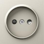 Donel A07 Матовый Кашемир Накладка Розетки б/з со шторками