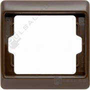 РамкaArsys, 1 пост, цвет - коричневый глянцевый, пластмасса