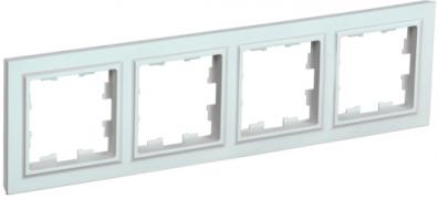 IEK Brite Base Жемчуг Рамка 4-ая