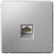 ArtGallery Алюминий Розетка Компьютерная 1-ая RJ45 Cat.6a (FTP)