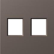 Накладка для механизмов TV и RJ45
A07 NATURAL,  A07,  A07 WAVE,  телевизионная (TV),  спутниковая (SAT),  двойная,   цвет - мокко