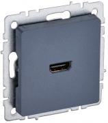 IEK Brite Base Маренго Розетка HDMI