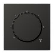 Jung LS 990 Антрацит Накладка Регулятора теплого пола (механизм FTR231)