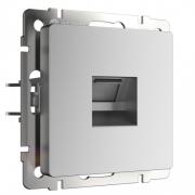 Розетка компьютерная RJ45 Кат.5е UTP
Alumax,  Split,  Slab,  Senso,  Baguette,  Acrylic,  Platinum,  Elite,  Snabb,  Stream,  Flock,  Stark,  Fiore,  Favorit,  Diamant,  Aluminium,  Antik,  Metallic,  одинарная,   цвет - серебряный матовый