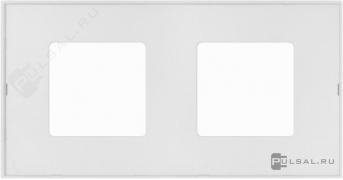 Рамка-декорSimon 27 play, 2 поста, цвет - прозрачный, пластмасса