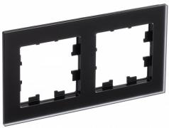 Atlas Design Nature Матовое Стекло черный Рамка 2-ая