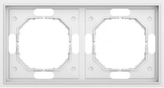 Donel S08 Матовый Белый Рамка 2-ая