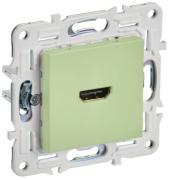 IEK Skandy Мятный Розетка HDMI