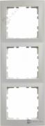 Рамкa
S.1,  3 поста,   цвет - белый глянцевый,  пластмасса