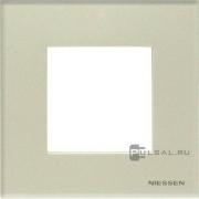 Рамка
Zenit,  1 пост,   цвет - жемчужное стекло,  стекло