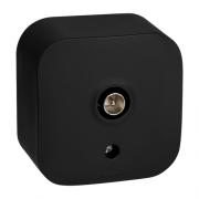 Legrand Quteo Матовый черный Розетка TV