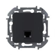 Legrand Inspiria Антрацит Розетка Компьютерная 1-ая RJ45 Cat.5e (UTP)