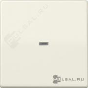 КлавишаSimon 82 Detail, Simon 82, одноклавишный, с подсветкой, цвет - слоновая кость