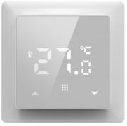 Donel Белое Стекло Регулятор теплого программируемый с Wi-Fi,16 A 55*55 мм