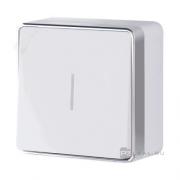 Выключатель
Gallant,  одноклавишный,  с подсветкой,   цвет - белый